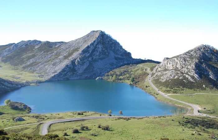 Lagos de Enol in Picos in Asturias